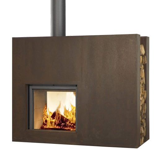 Stuv 21 Double Fronted Wood Fireplace