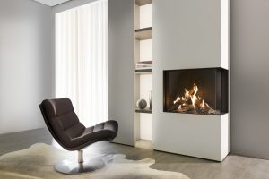 Kalfire GP65/55C luxury, corner gas fire