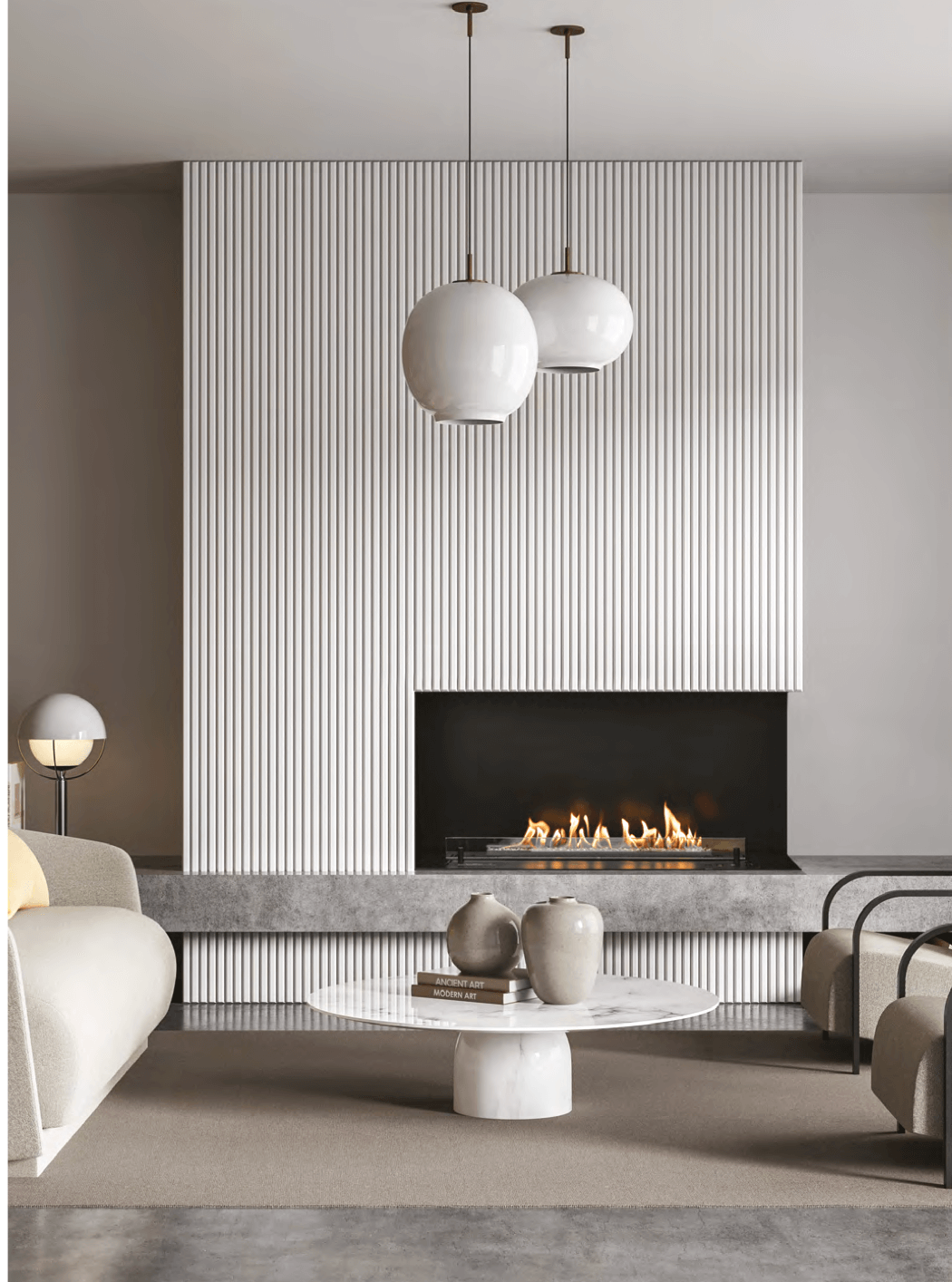 Luxury & Modern Bio-Ethanol Fire